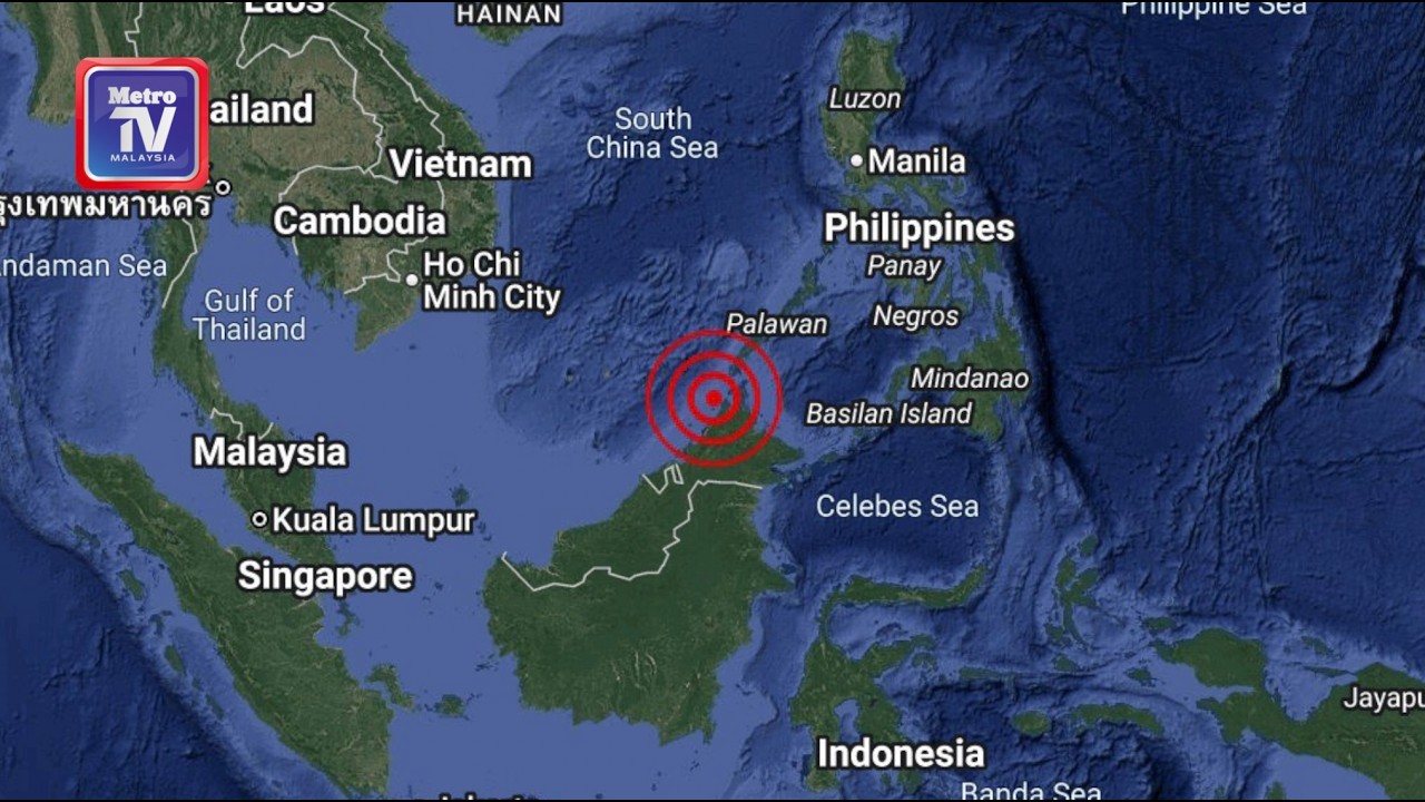 Gempa bumi di perairan Kota Kinabalu: ' Gegaran terasa dalam 10 saat'