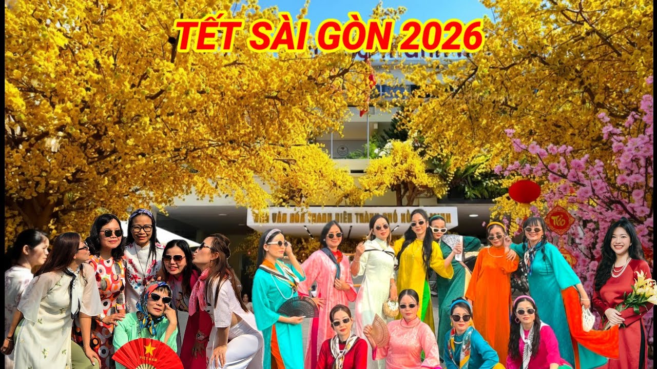 TẾT SÀI GÒN 2026 | SÀI GÒN NÁO NHIỆT ĐÔNG NGHẸT ÁO DÀI ĐỔ VỀ PHỐ ÔNG ĐỒ ĂN CHƠI TẾT BÍNH NGỌ 2026