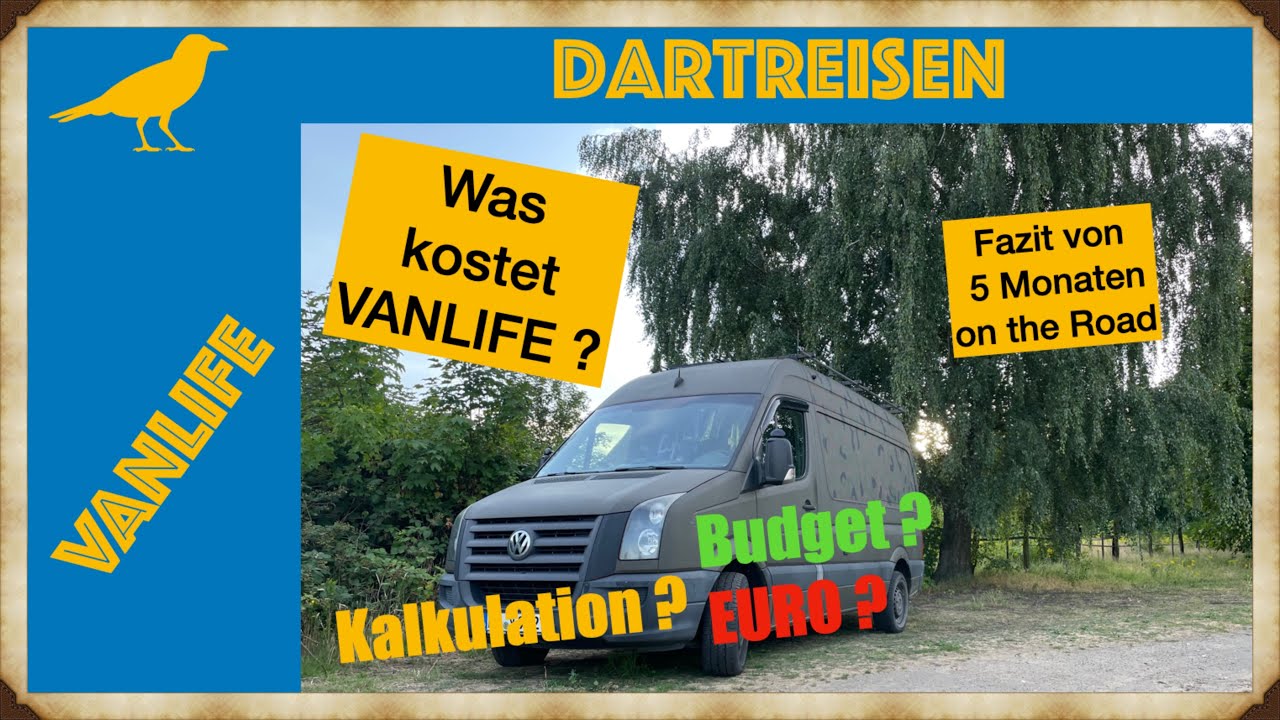 Was kostet Vanlife ? - Kostenanalyse nach 5 Monaten on the Road