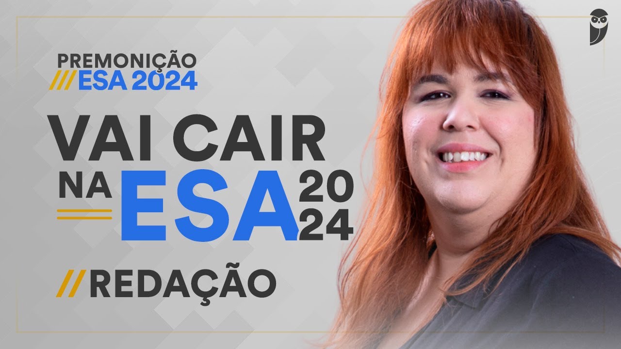 Premonição ESA: Redação com Prof.ª Celina