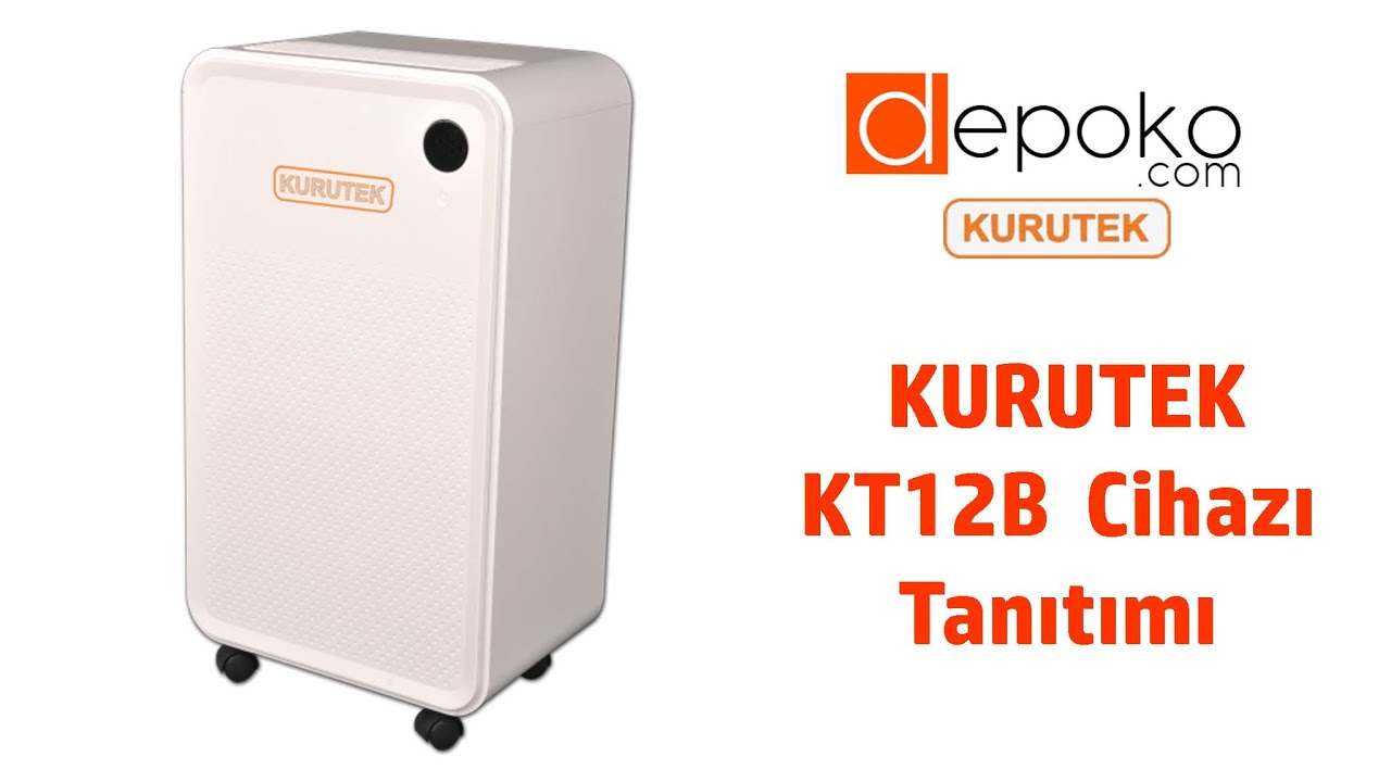 Nem Alma Cihazı Ev Tipi Kurutek KT12B Cihazı Tanıtımı