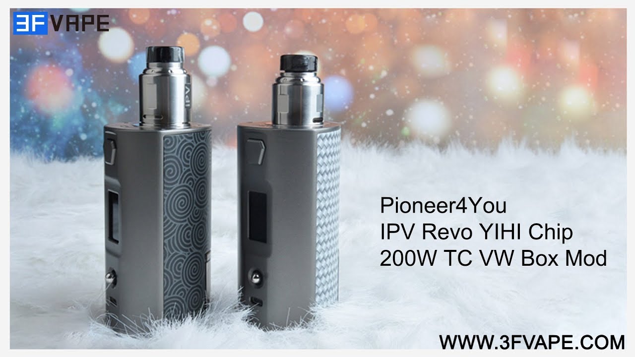 Pioneer4You IPV Revo YIHI Chip 200W TC VW Box Mod