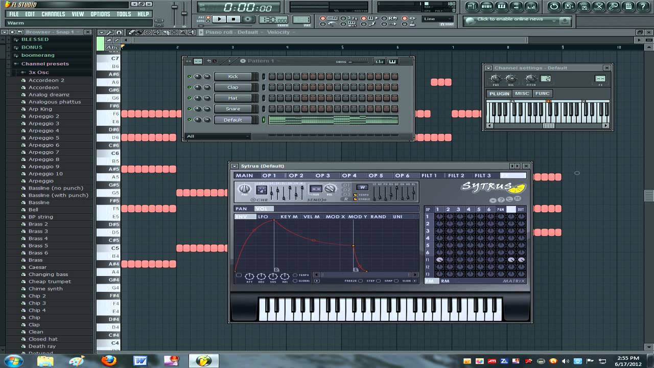 How to make a Deadmau5 style trance Pluck using Sytrus