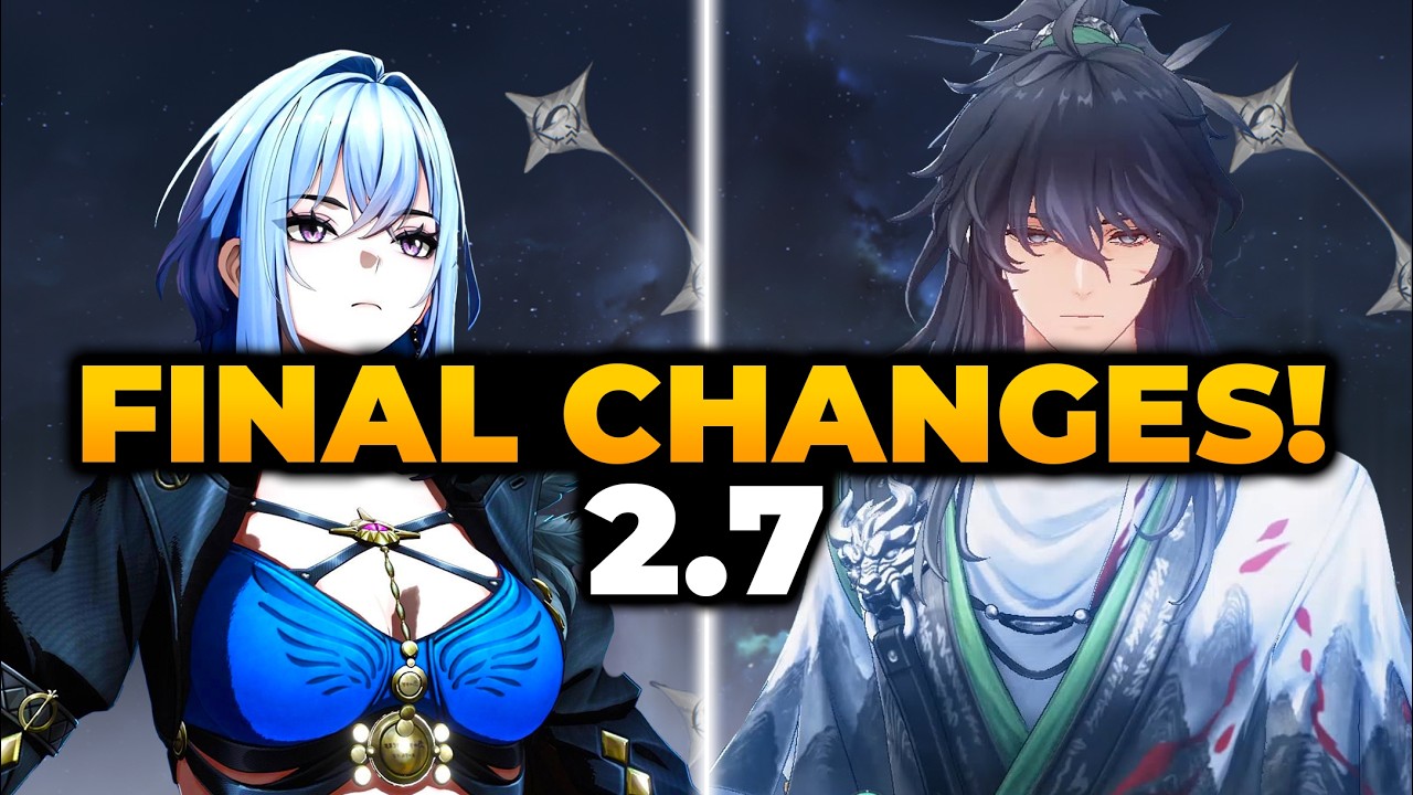 GALBRENA & QIUYUAN FINAL CHANGES IN WUWA 2.7 | Wuthering Waves, Galbrena WUWA, Qiuyuan WUWA, Qiuyuan