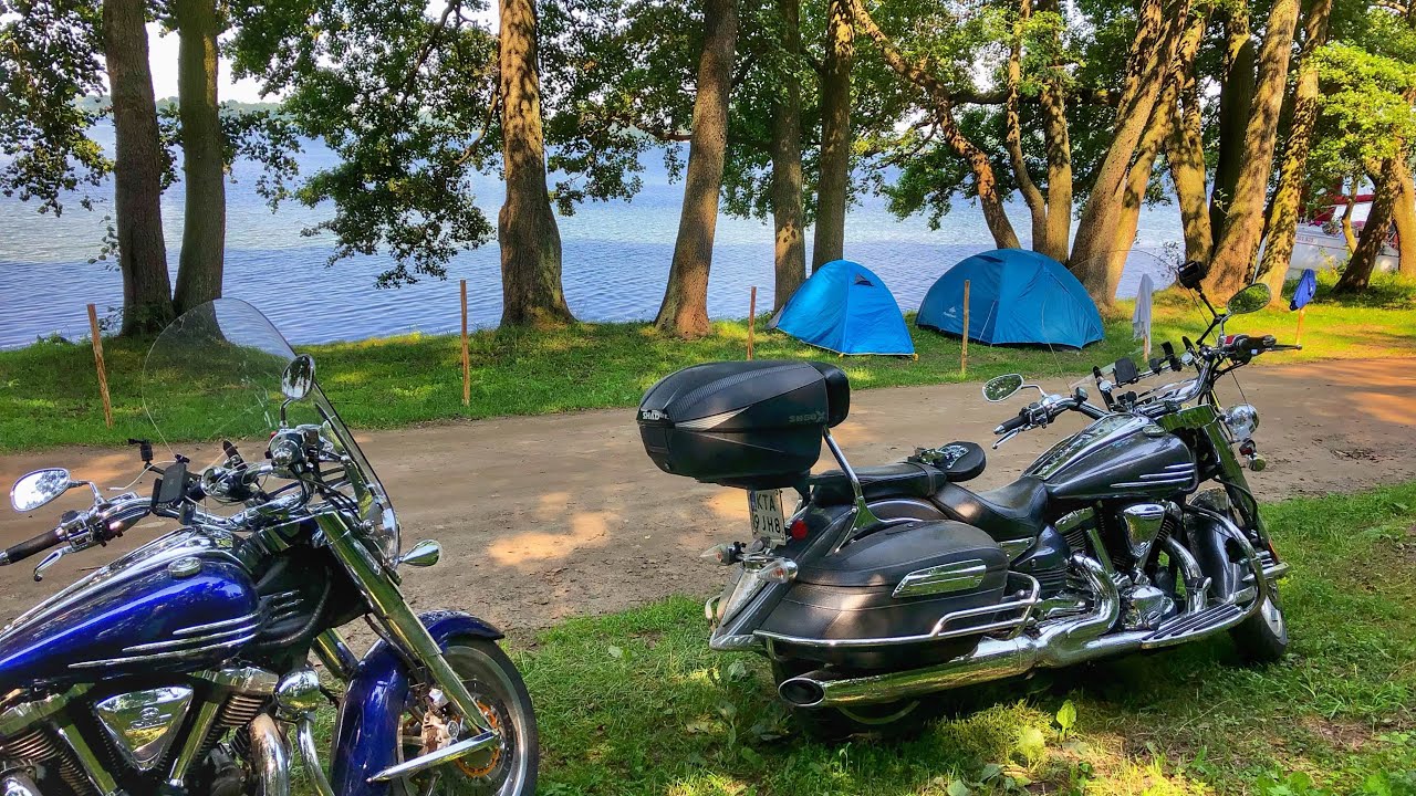 Motocyklem Dookoła Polski 2021r w 9 dni 3056 km - Yamaha xv 1900