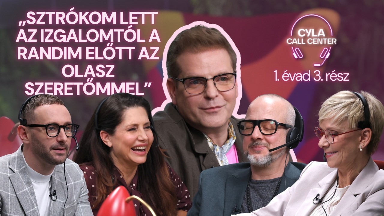 &bdquo;Sztr&oacute;kom lett az izgalomt&oacute;l a randim előtt az olasz szeretőmmel&rdquo; | Cyla Call Center 1. &eacute;vad 3. r&eacute;sz