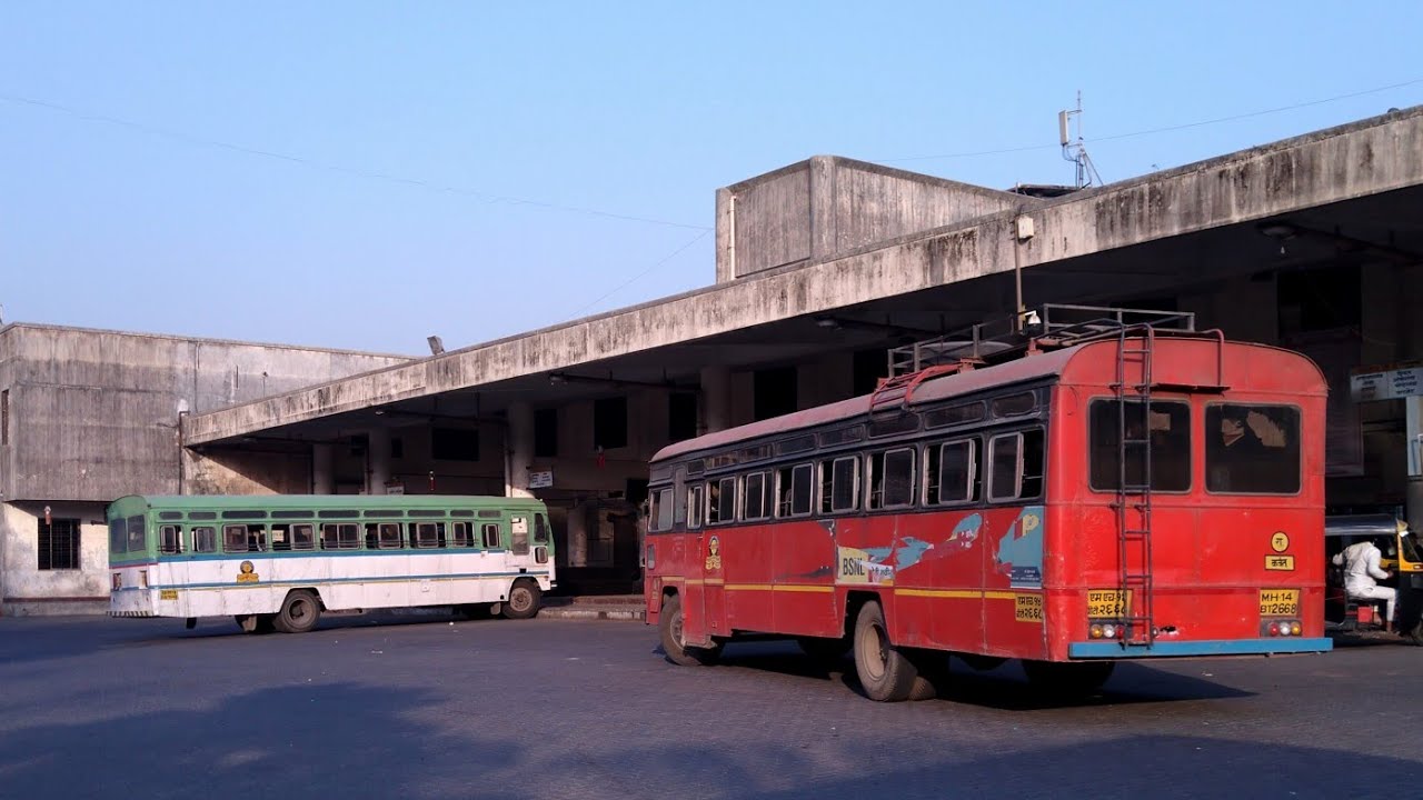 MSTRC THANE (KHOPAT) BUS DEPOT | MSRTC BUSES MAHARASHTRA