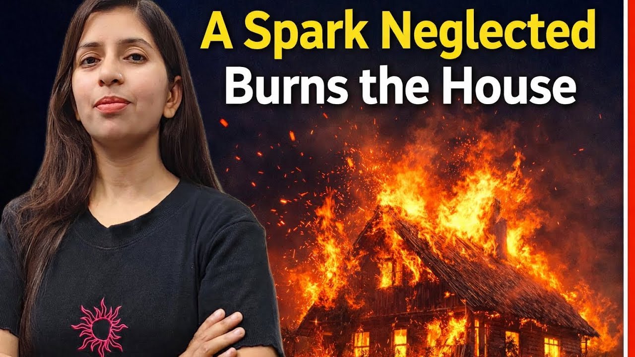 Spark Neglected Burns the House|| Fued over an egg||class 7|| detailed explanation by Vandana Yadav 
