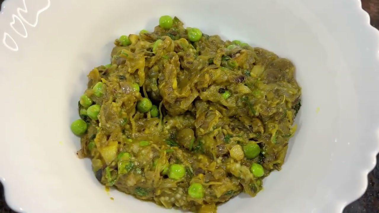 आज की रेसिपी - Bangan ka Bharta Recipe 