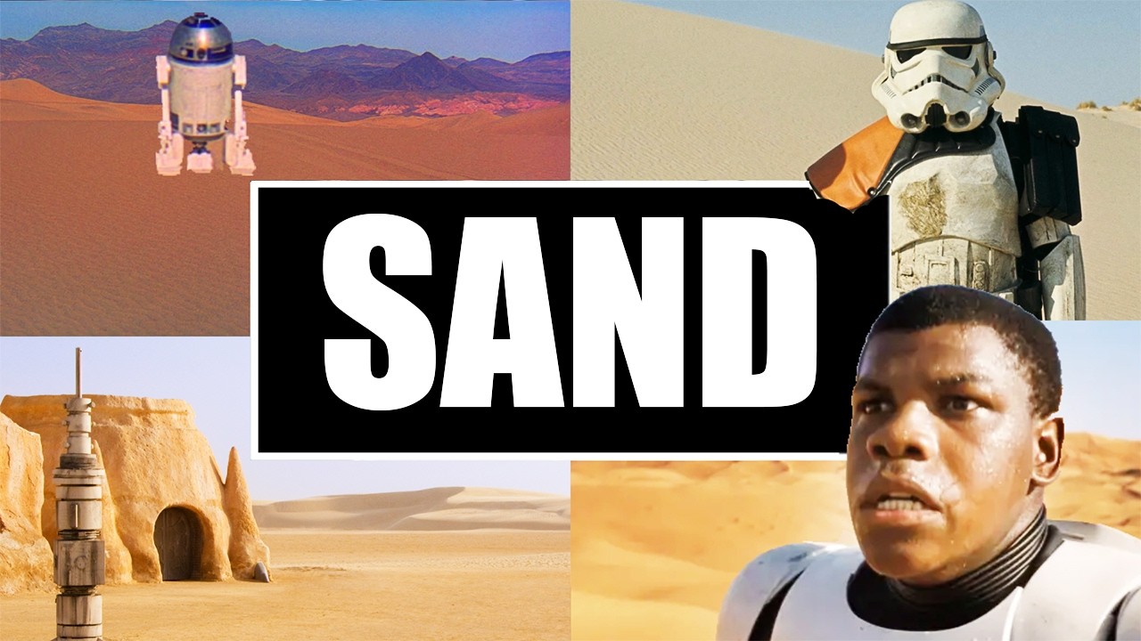 I Ranked Every Star Wars Movie Based on Their Sandiness!