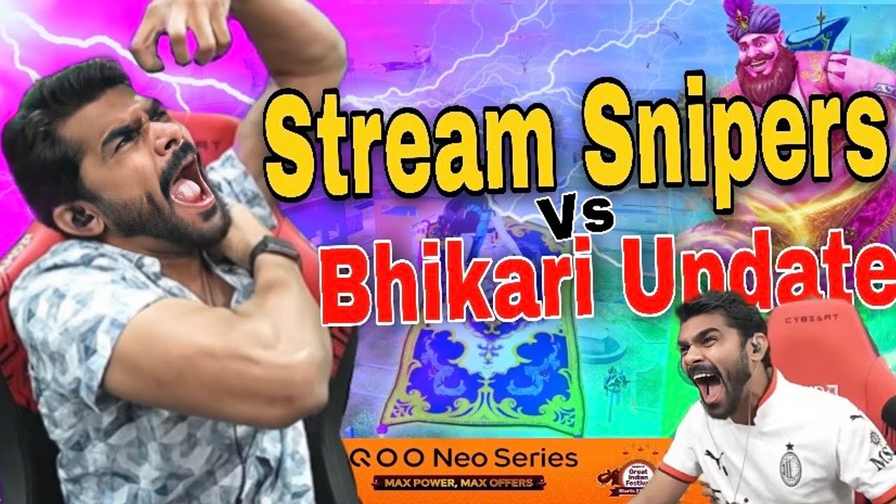 Shreeman Legend Vs Stream Snipers intense Fight Shreeman Legend 4 Vs 8 Full Frustrated Moment 