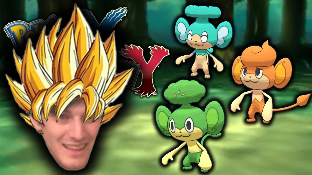 Poké Radar for SHINY Elemental Monkeys Pokémon X and Y