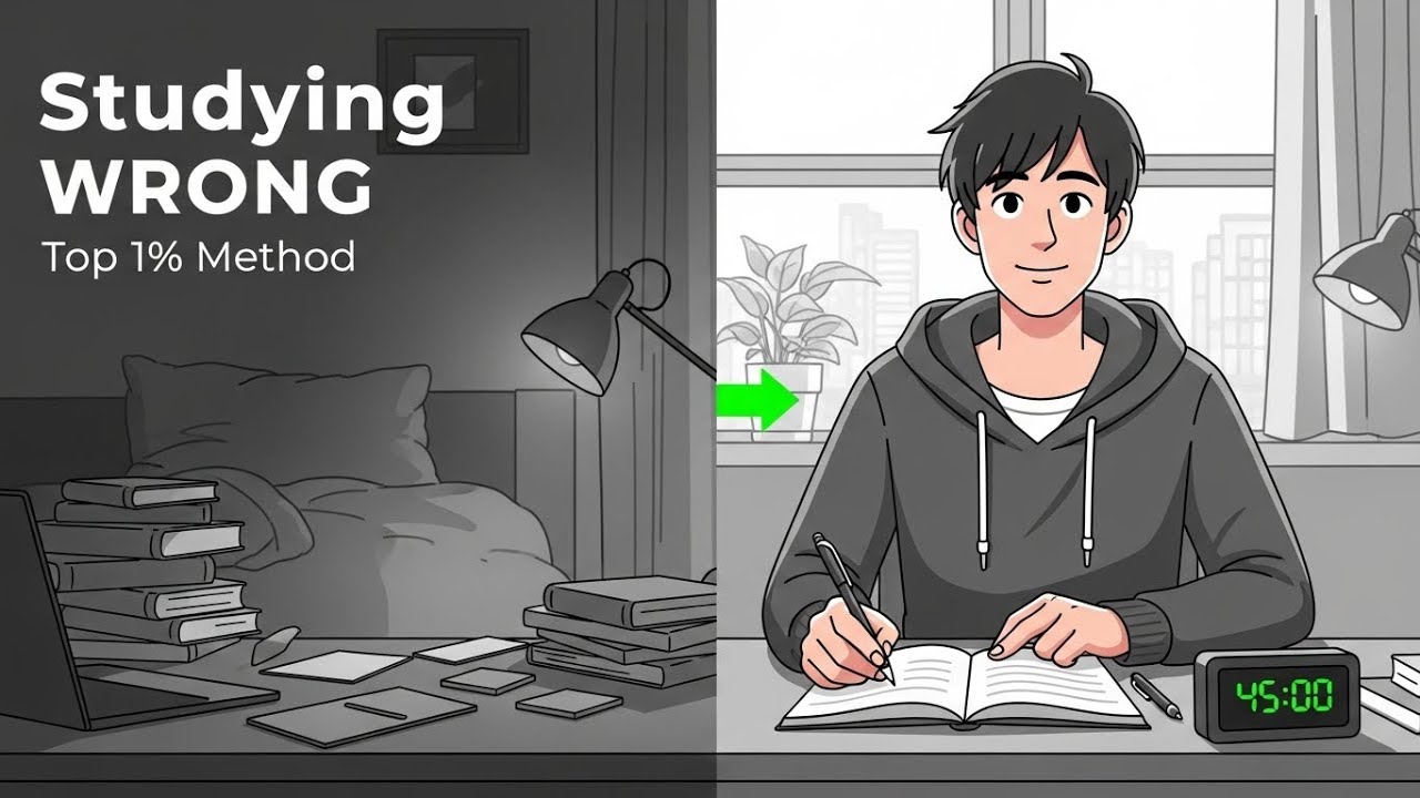 I Tried Studying Like a Top 1% Student for 7 Days (Here’s What Changed)