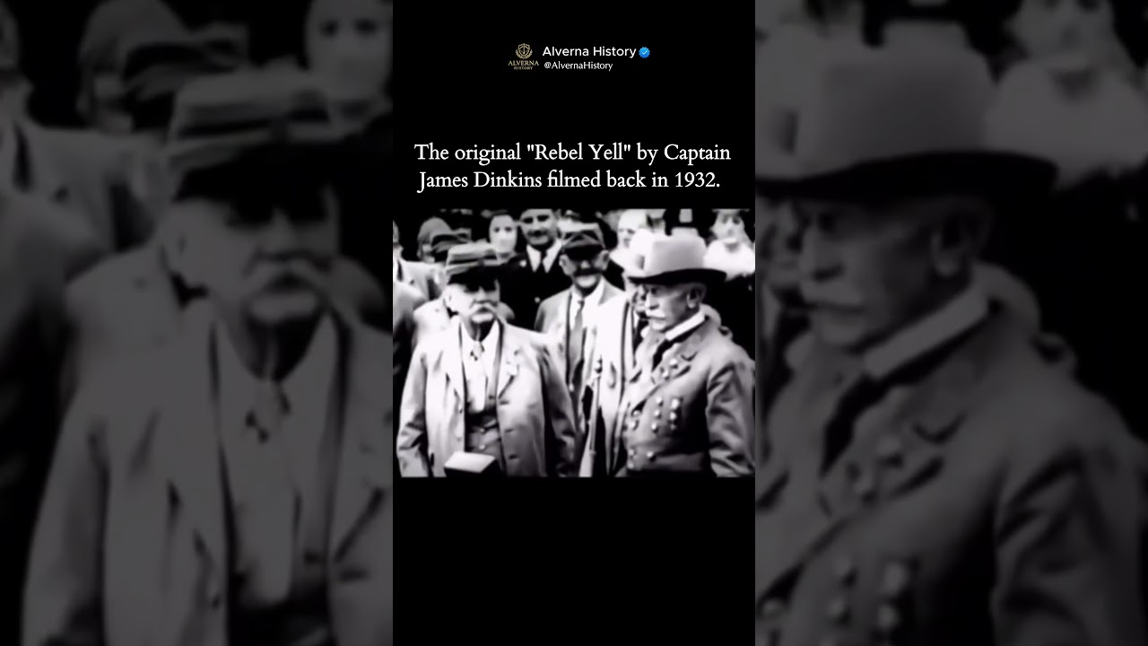 The REAL Rebel Yell From 1932 🤯 #history #historia #historytok #viral #historyfacts #shorts #old #fy