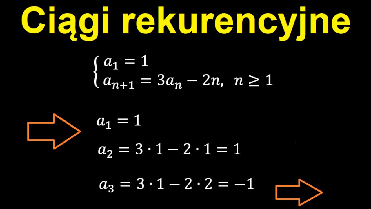 Ciągi rekurencyjne
