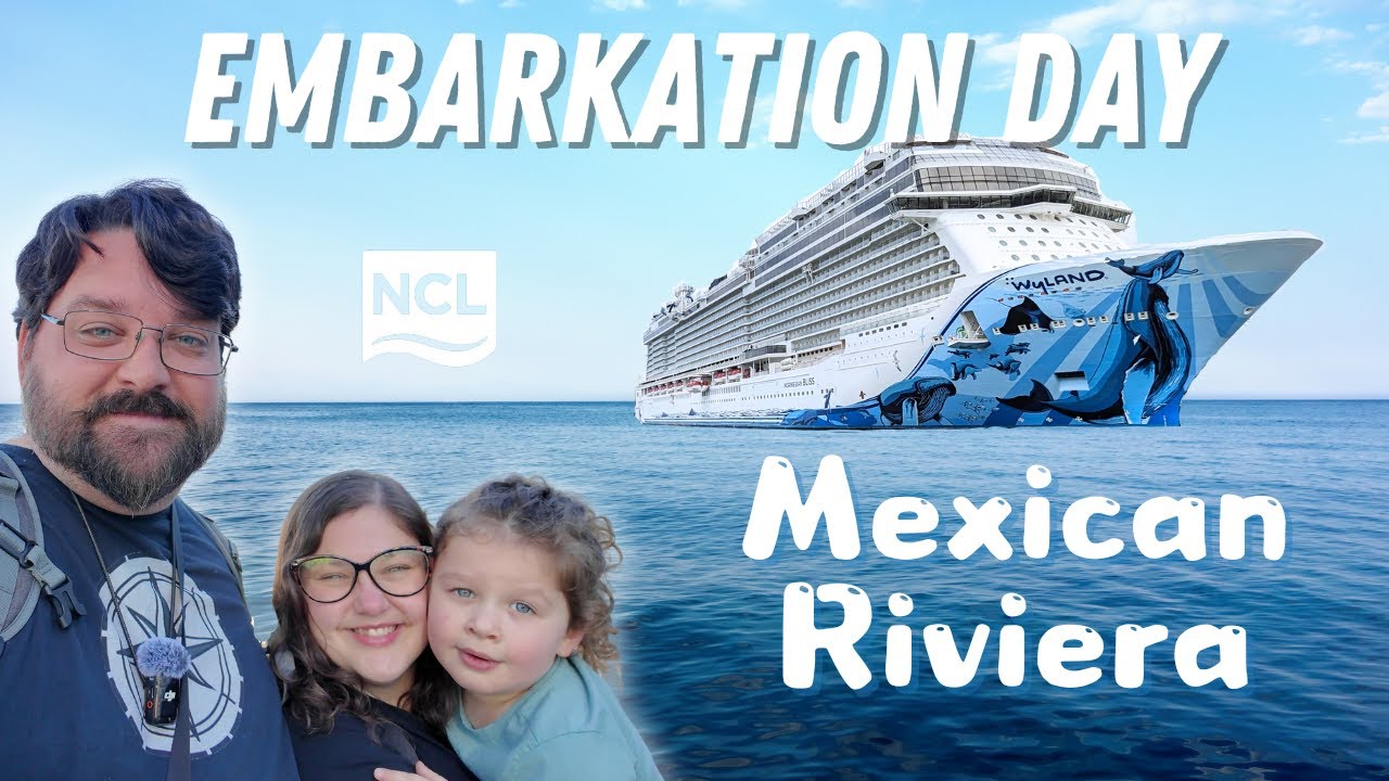 Norwegian Bliss Series | Embarkation Day!
