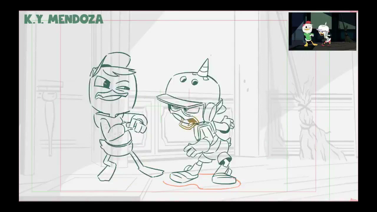 DuckTales Rough Animation - The Trickening