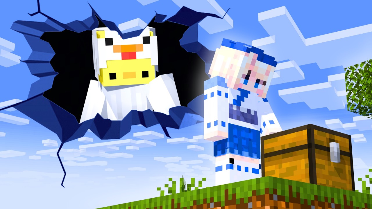 😈Encerré a mi AMIGA en un mundo FALSO de Minecraft...