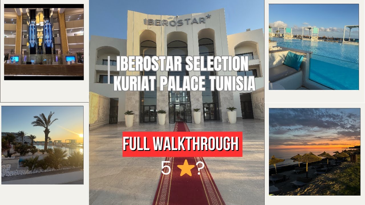 Iberostar Selection Kuriat Palace Tunisia | Full Tour | All Inclusive Resort - Is it really a 5 ⭐?