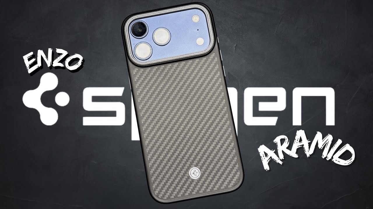 Spigen Enzo для iPhone 17 Pro Max *ЛУЧШИЙ чехол из арамида!