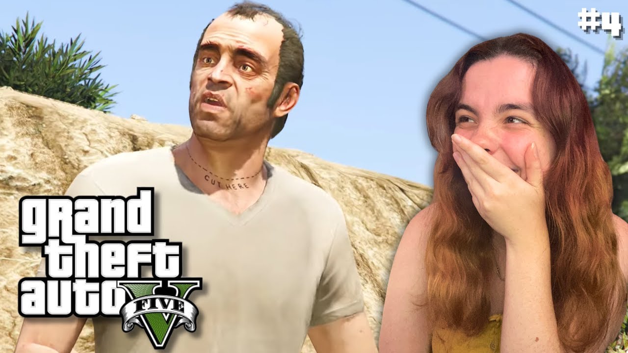 TREVOR IS SO FUNNY! - Grand Theft Auto V - First Time Playthrough - Episode 4