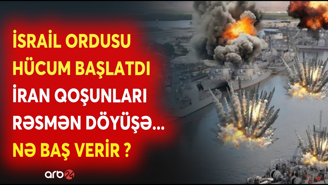 SON DƏQİQƏ! İsrail ordusu H&Uuml;CUMA KE&Ccedil;Dİ - İrandan M&Uuml;HARİBƏ MESAJI - Rusiya və T&uuml;rkiyə TƏCİLİ...