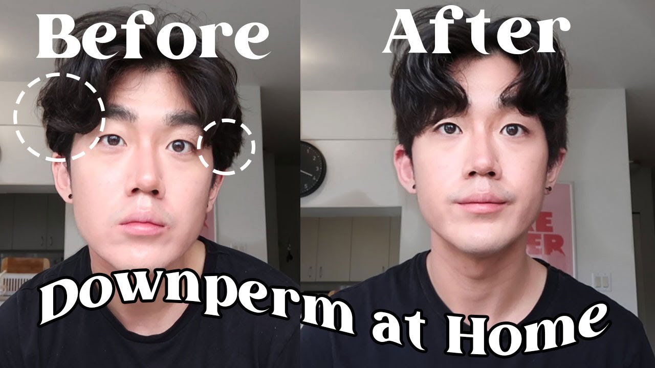 Korean Down Perm for thick side hair | Dos and Don'ts for Perfect Results