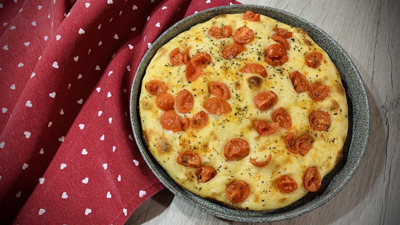 Focaccia 100% semola con Bimby