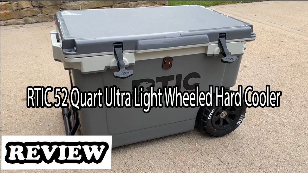 RTIC 52 Quart Ultra Light Wheeled Hard Cooler Review 2024