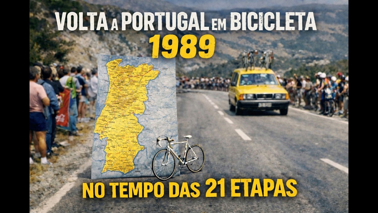 Promo Pedais de Portugal Ep3 - Volta a Portugal 1989  #cycling #ciclismo