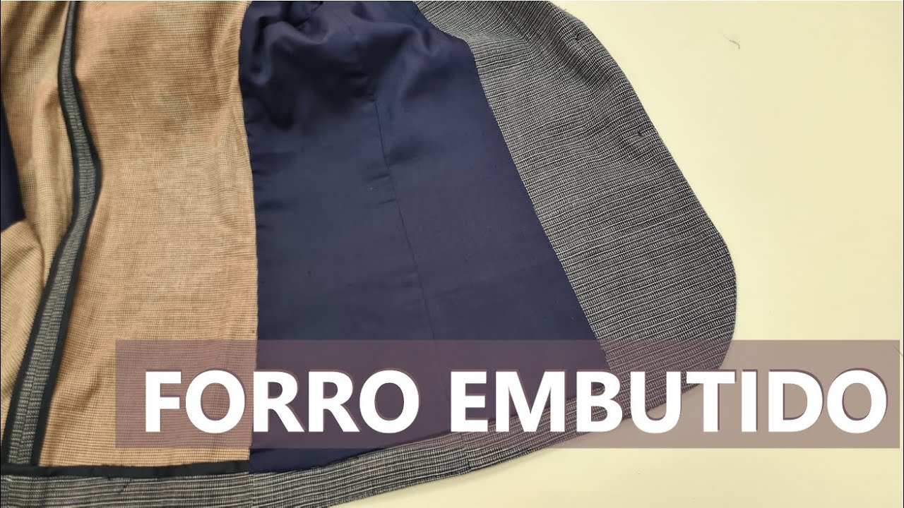 Dica de acabamento: como embutir o forro sem repuxar o tecido principal