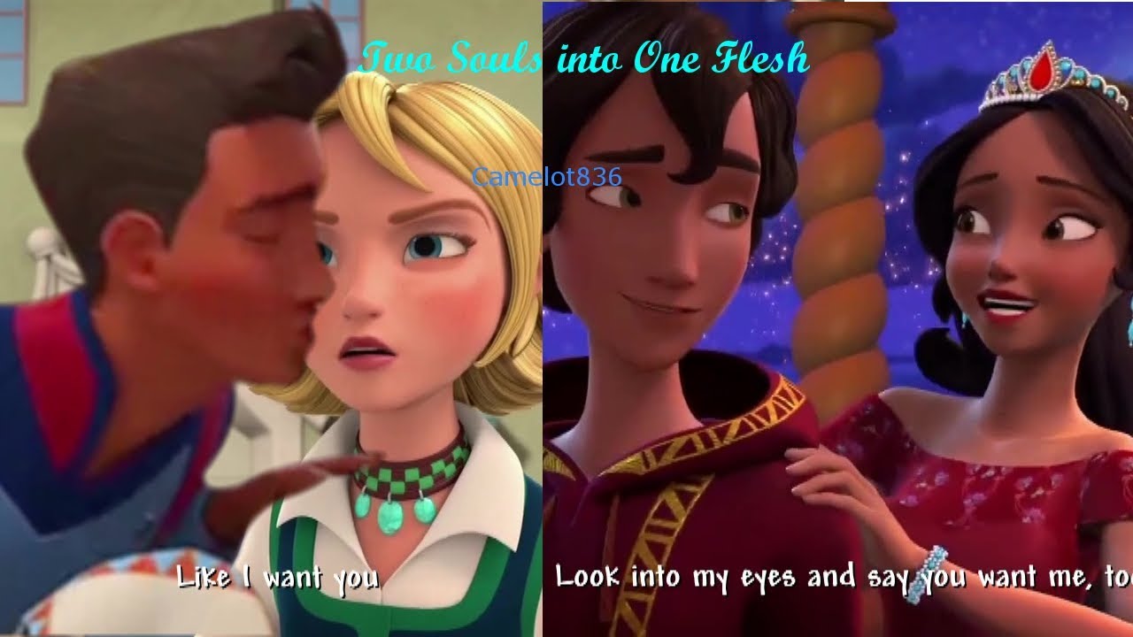Elena/Mateo Naomi/Gabe - two souls into one flesh - for pizzansunshine