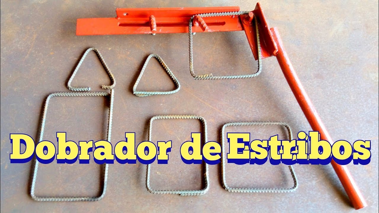 Transforme Sua Oficina! Faça Este Dobrador de Estribos em Minutos.