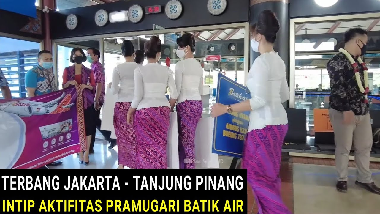 Terbang Jakarta - Tanjung Pinang, Intip Aktifitas Pramugari Cantik Batik Air dalam Pesawat Airbus