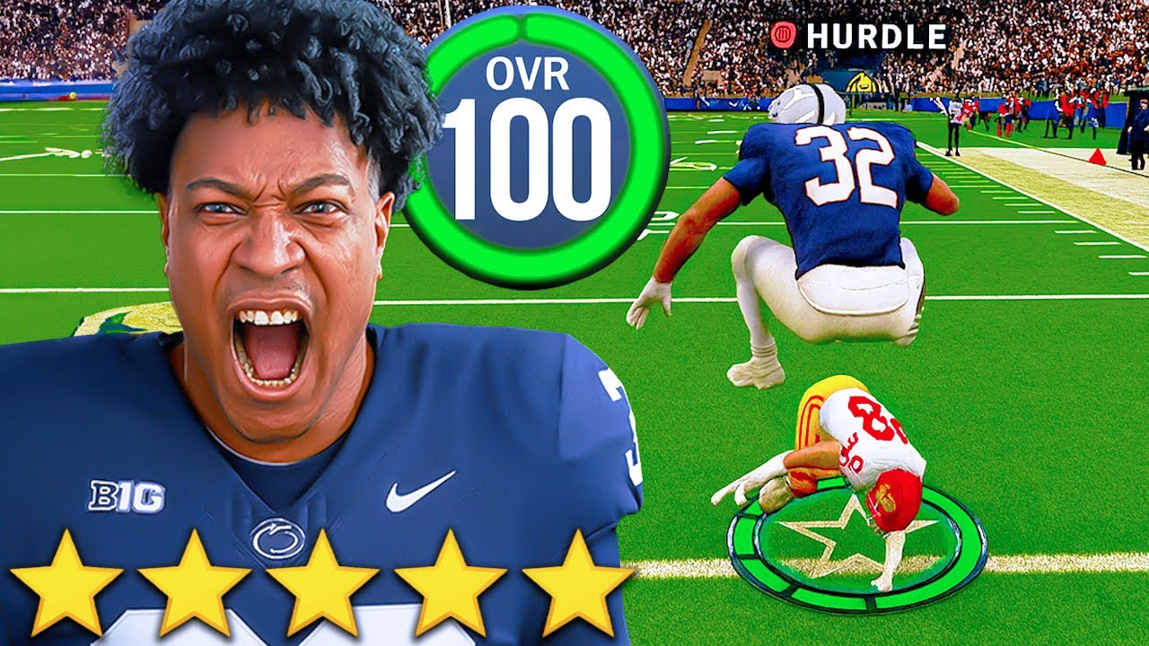 5 Star RB Breaks EVERY Record! College Football 26 Road To Glory