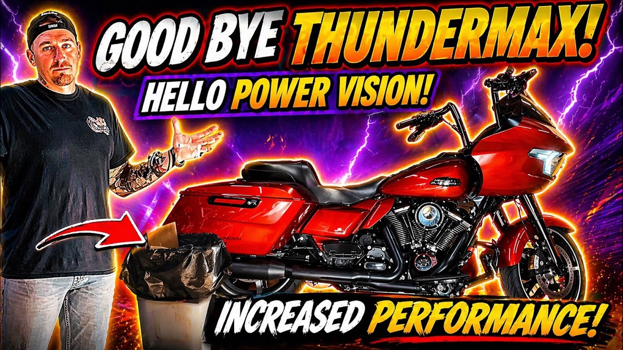 ThunderMax уходит, Power Vision приходит! Harley Davidson Road Glide возвращается!