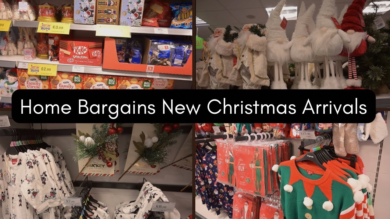 Home Bargains Festive Christmas🎄New Arrivals | December 2025