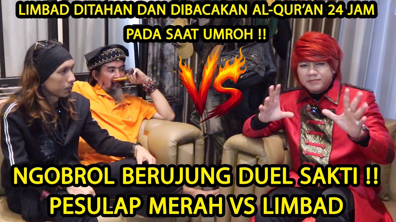 LIMBAD DIKIRA SETAN SAAT UMROH ‼️ DUEL SAKTI PESULAP MERAH VS LIMBAD - ILMU MERAH