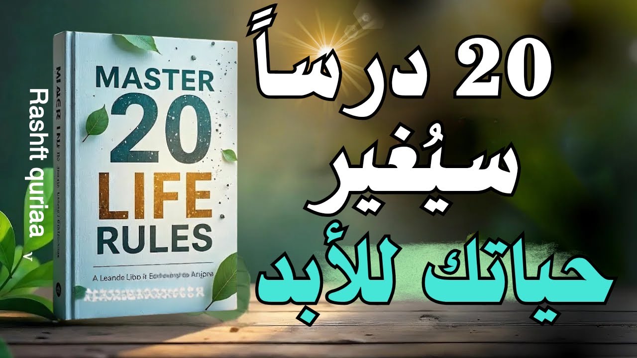 20 درسًا يمكنك تعلمه مرة واحدة من شأنه أن يحسن حياتك إلى الأبد(كتاب صوتي)