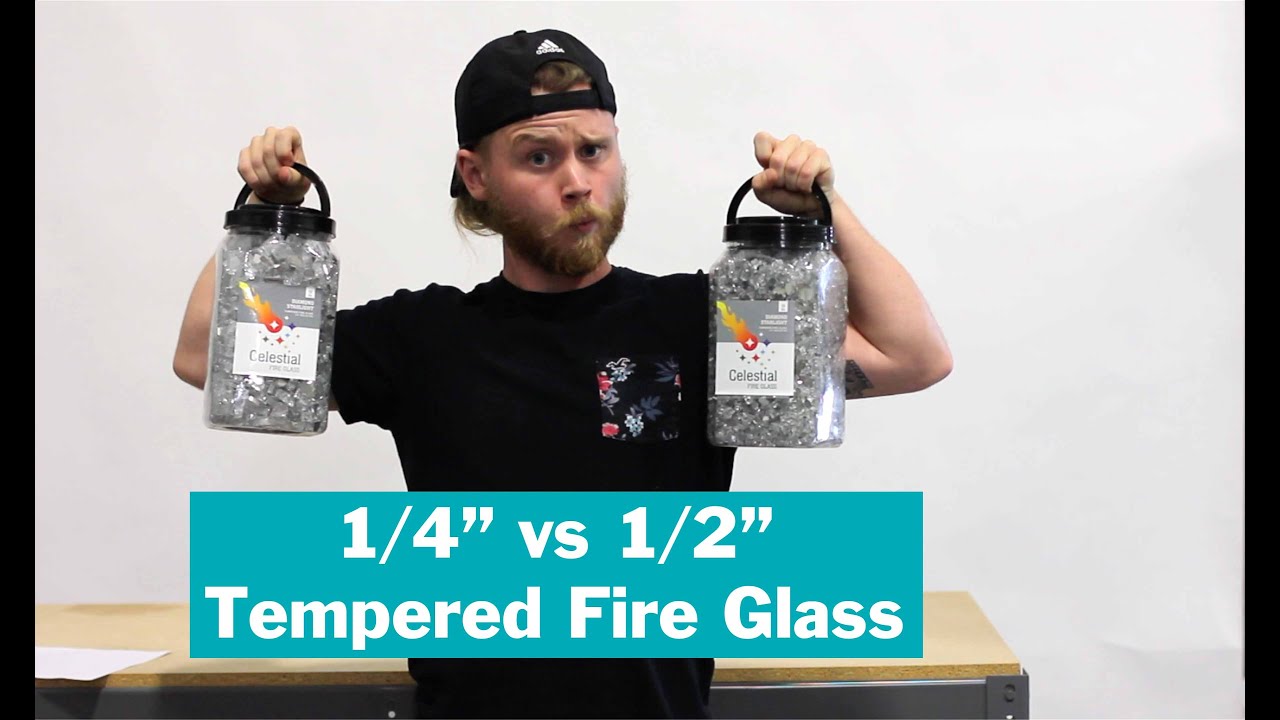 What Size Fire Glass Do I Need? 1/4" vs 1/2" Tempered Fire Glass Differences