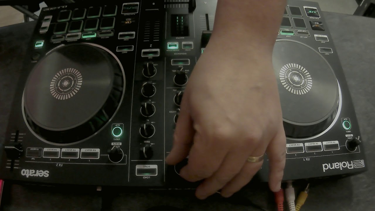 roland dj-202 first test mix