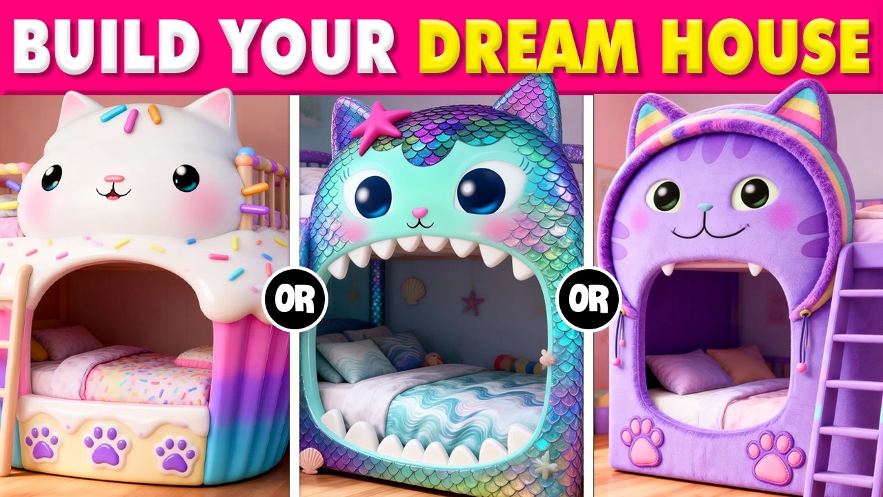 Постройте кукольный домик Габби в рамках платинового проекта &laquo;Дом мечты 2026&raquo; 🏡✨ | Отличная викто...