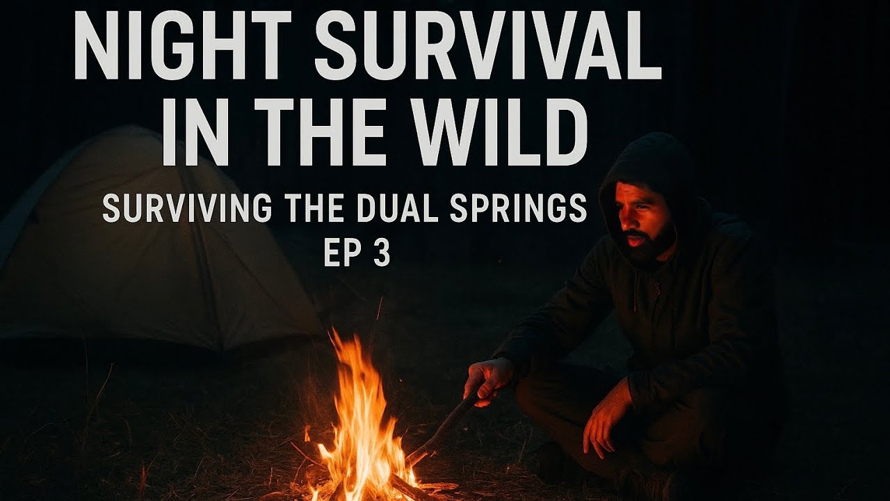 Night Survival in the Wild | Surviving the Dual Springs Ep 3 | Real Adventures