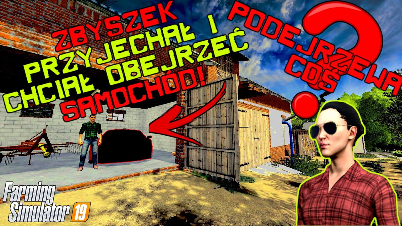 ROZWALONE LAMBORGINI - ZBYSZEK PRZYSZEDŁ ZOBACZYĆ SAMOCHÓD! [#29] FS19 w/MegaKoliz