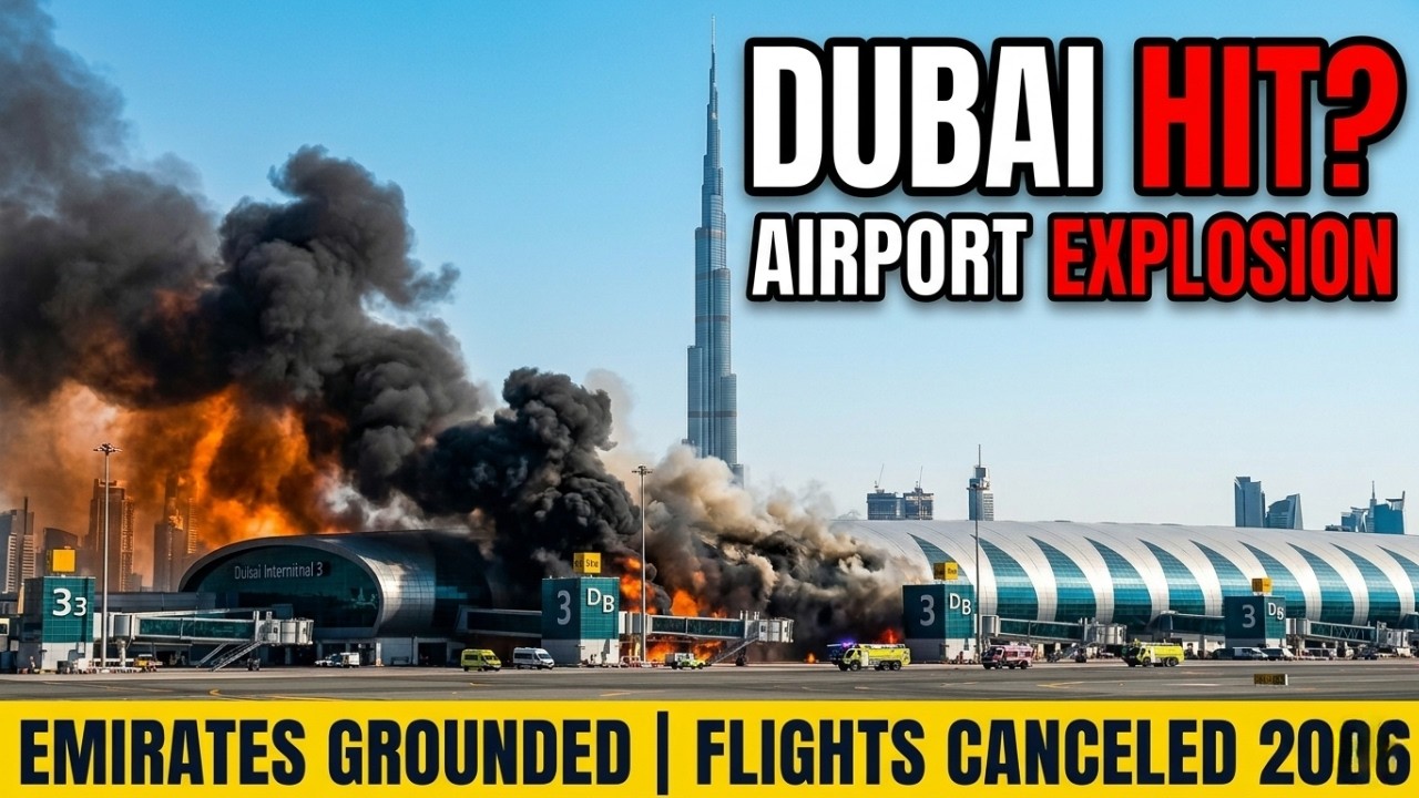 Dubai Airport EMERGENCY Situation Update 2026