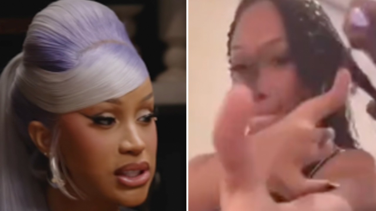 Cardi B Reacts To Megan Thee Stallion Shading Bia Over Their New Track ‘Pretty & Petty’