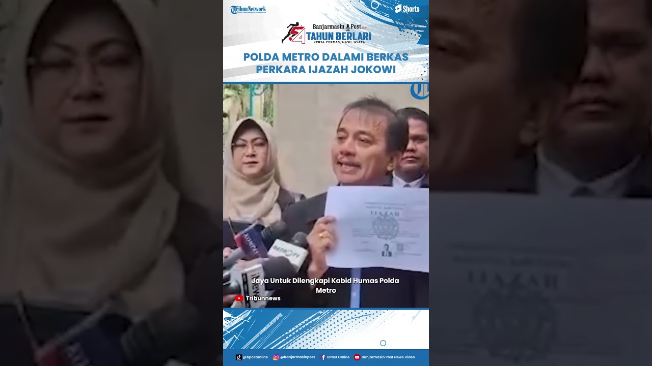 Penyidik Polda Metro Dalami Berkas Perkara yang Dikembalikan Jaksa Soal Kasus Ijazah Jokowi