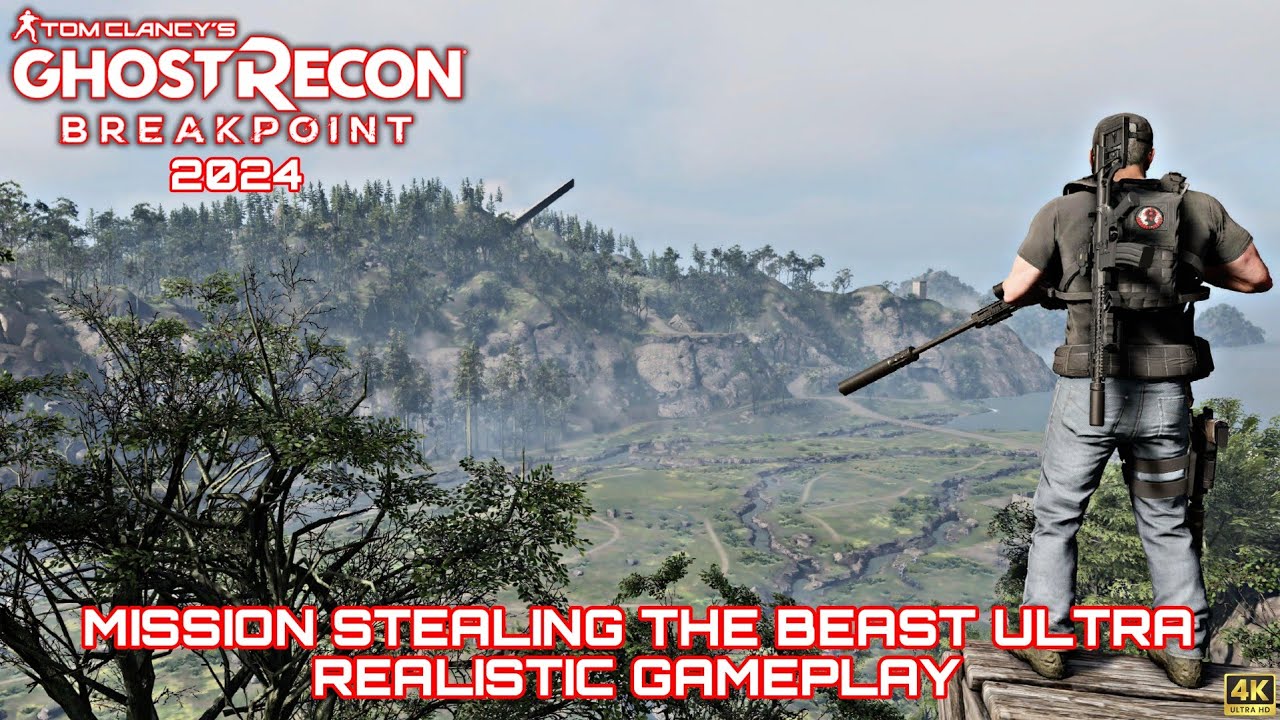 Ghost Recon Breakpoint 2024 | Mission Stealing The Beast - Ultra Realistic Gameplay[4K 60FPS HDR]