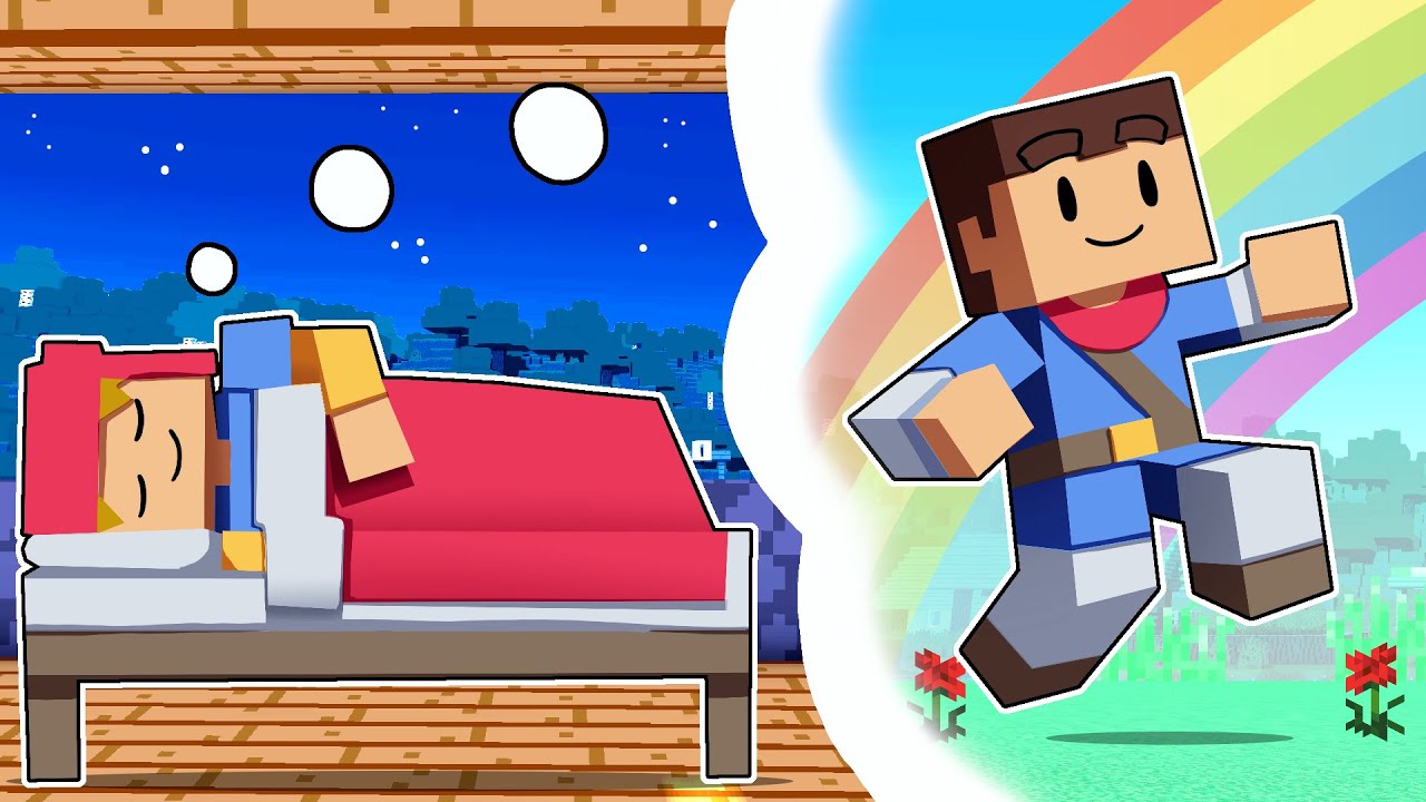 Minecraft, но вы можете попасть внутрь СНЫ...