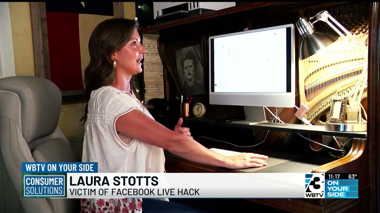 Woman loses business in Facebook LIVE hack